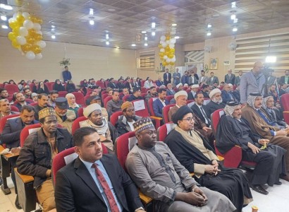 قسم الشؤون الفكرية يشارك في احتفالية يوم الجامعة بكلية الإمام الكاظم (عليه السلام)