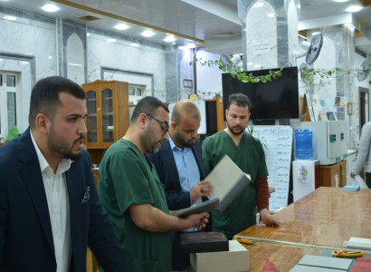قسم الشؤون الفكرية يستقبل وفد العتبة العسكرية ويستعرض تجربته في حفظ التراث المخطوط