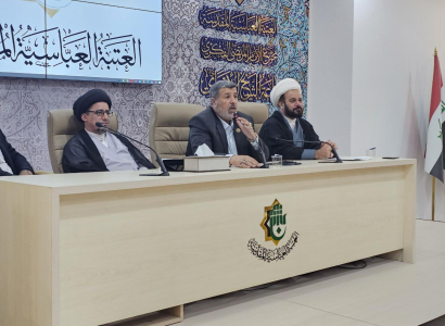 قسم الشؤون الفكرية يعقد اجتماعه الدوري مع منتسبيه في النجف الأشرف
