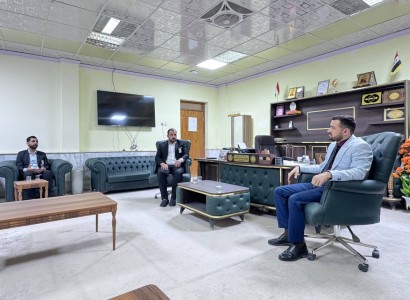 لتعزيز دور الطلبة في الساحة الثقافية.. قسم الشؤون الفكرية يبحث آفاق التعاون مع جامعة الشطرة