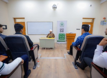 قسم الشؤون الفكرية ينظم محاضرة توعوية عن حرمة النفس في جامعة المنارة