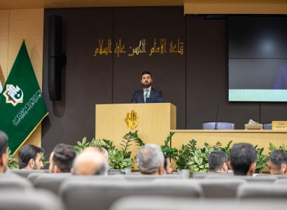 العتبة العباسية المقدسة تختتم فعاليات اليوم الأوّل من مهرجان فتوى الدفاع المقدسة الثقافي العاشر