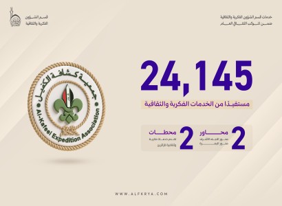 جمعية كشافة الكفيل: أكثر من (24) ألف زائر يستفيدون من فعاليات الموكب الثقافي العالمي العاشر خلال زيارة الأربعين 1448هـ