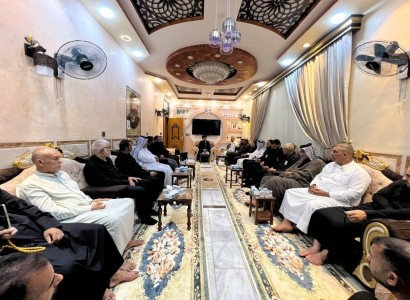 مجمع سيد الماء يقيم مجلس عزاء بذكرى وفاة الرسول الأكرم (صلى الله عليه وآله) في كربلاء المقدسة