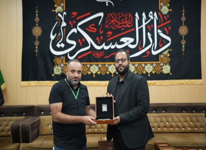 العتبة العسكرية تكرّم وفد قسم الشؤون الفكرية المشارك في مراسيم ذكرى استشهاد الإمام العسكري (عليه السلام)