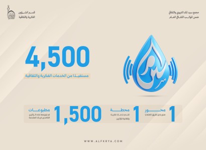 مجمع سيد الماء يعلن إحصائية خدماته الثقافية والخدمية خلال زيارة الأربعين لعام 1448هـ